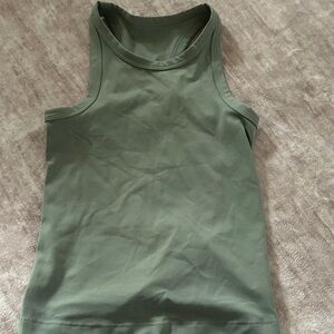 Lululemon Athletica Olive Tank Top